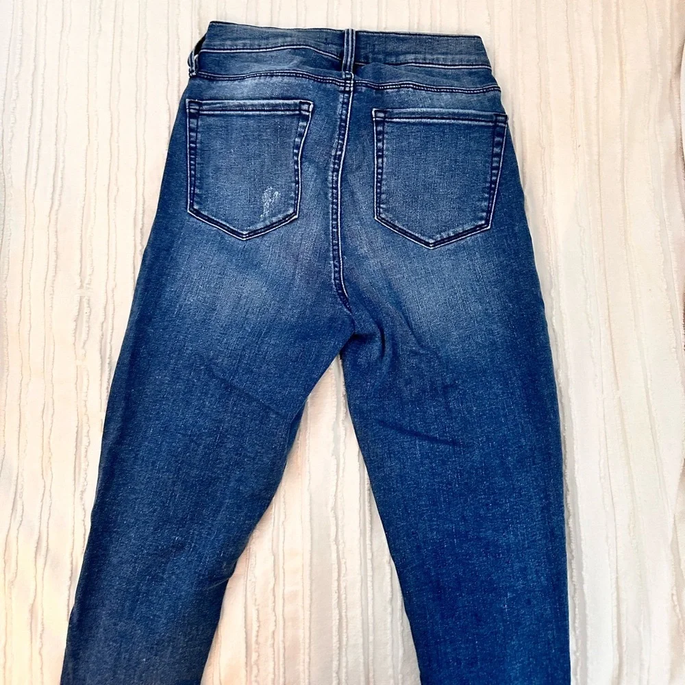 PacSun High Rise Distressed Jeggings Size 26 - Picture 3 of 5